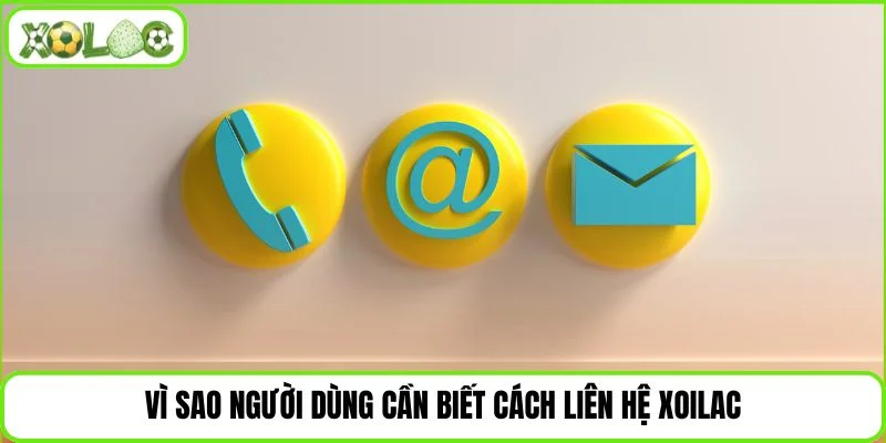 Liên hệ Xoilac khi cần hỗ trợ nhanh